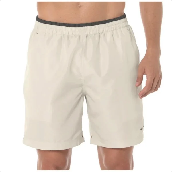 me Running Bermudas Mizuno Bermuda Mizuno Tennis Master M 7" Masculina - Bege Bermuda Mizuno Tennis Master M 7" Masculina - Bege