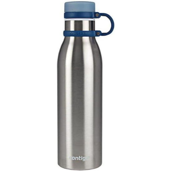 Garrafa Térmica Inox Parede Dupla Matterhorn, Contigo, Azul, 591ML
