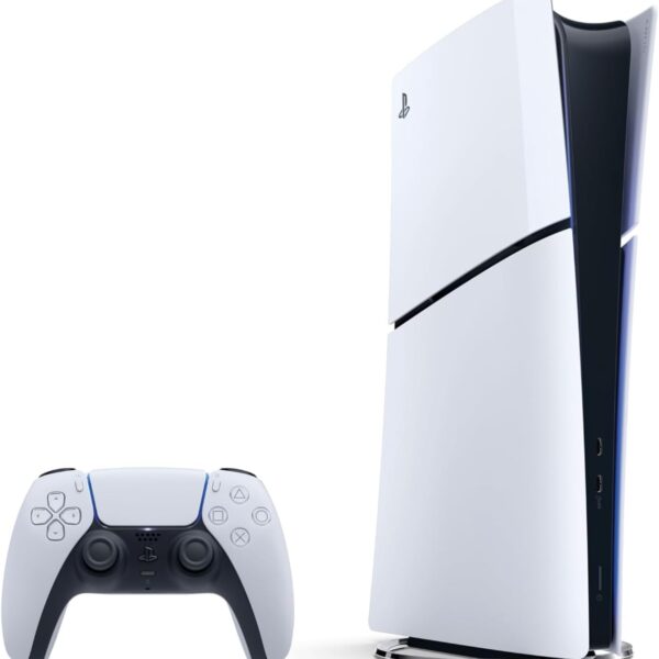 PlayStation 5 Slim Digital – Potência Nova Geração no Formato Mais Compacto