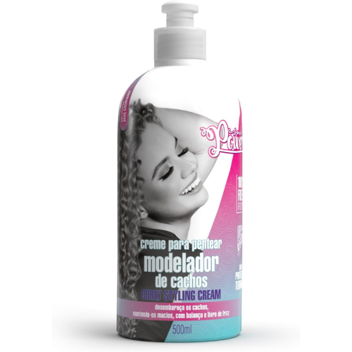 Soul Power Creme Para Pentear Modelador De Cachos Curly Styling Cream - 500Ml