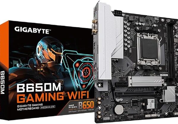Placa Mãe Gigabyte B650M Gaming WiFi, Chipset B650, AMD AM5, mATX, DDR5