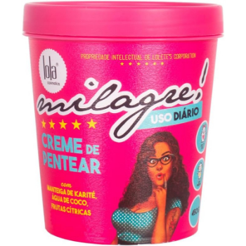 Lola Cosmetics Milagre Creme Pentear 450G