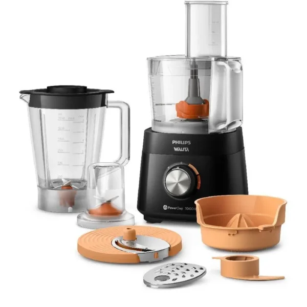 Multiprocessador Philips Walita powerchop ri7301 750w capacidade 1,5 litros preto 110v