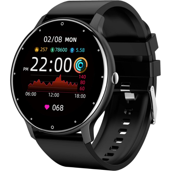 Smartwatch Relógio Inteligente My Watch I Fit Haiz Tela Full Touch 1.28" Resistente à Água IP67 Recebimento de Notificações Faz e Recebe Chamadas Funções Esportivas Nova Versão