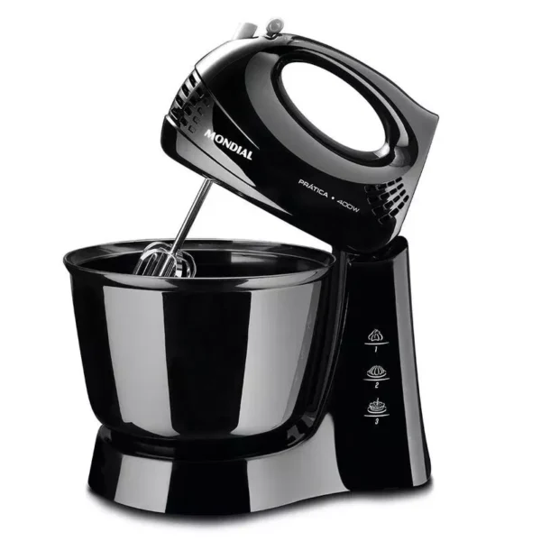 Batedeira Prática 400W 3.6L B-44-B Preto Mondial 60Hz