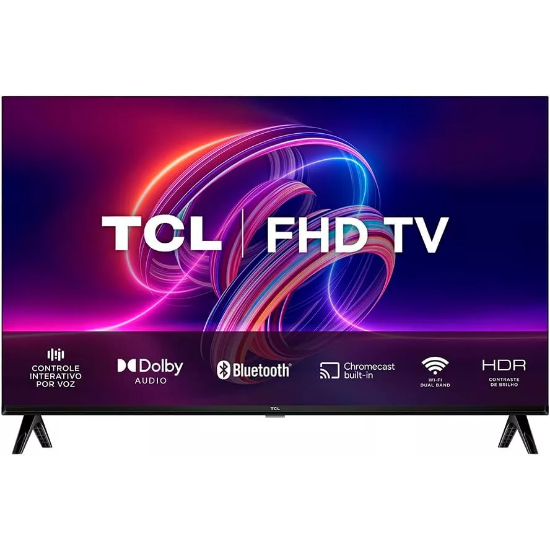 Smart TV 43” LED FULL HD 2 HDMI WI-FI Bluetooth 43S5400A TCL 110V/220V