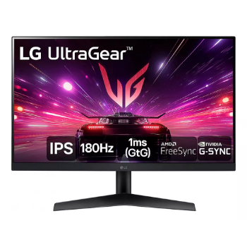 LG UltraGear 24GS60F-B monitor gamer Full HD 180Hz 1ms color Preto
