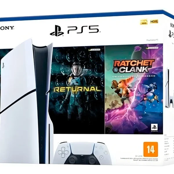PlayStation®5 Slim Disk + 2 Jogos