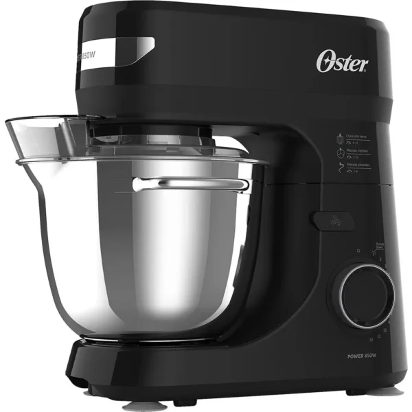 Batedeira Planetária Bowl Inox Iii Obat641 Oster Cor Preto Frequência 1 110V