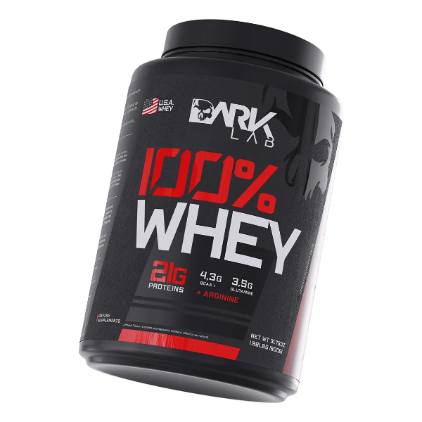 100% Whey Protein 900g Sabores - Dark Lab Sabor Chocolate MERCADO LIVRE