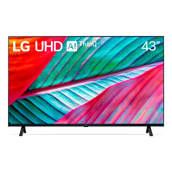 Smart TV LED 43" Ultra HD 4K LG 43UR781C0SA.BWZ Preto ThinQ AI 3 HDMI 2 USB Wi-Fi Bluetooth HDR10