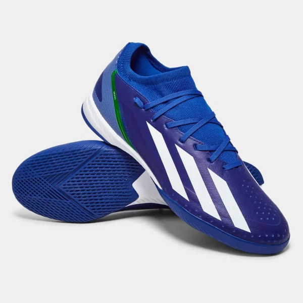 Chuteira Futsal Adidas X Crazyfast Brasil P3 Unissex - Azul Royal