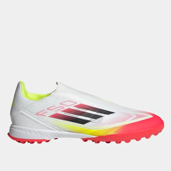 Chuteira Society Adidas F50 League LL Unissex - Branco+Vermelho