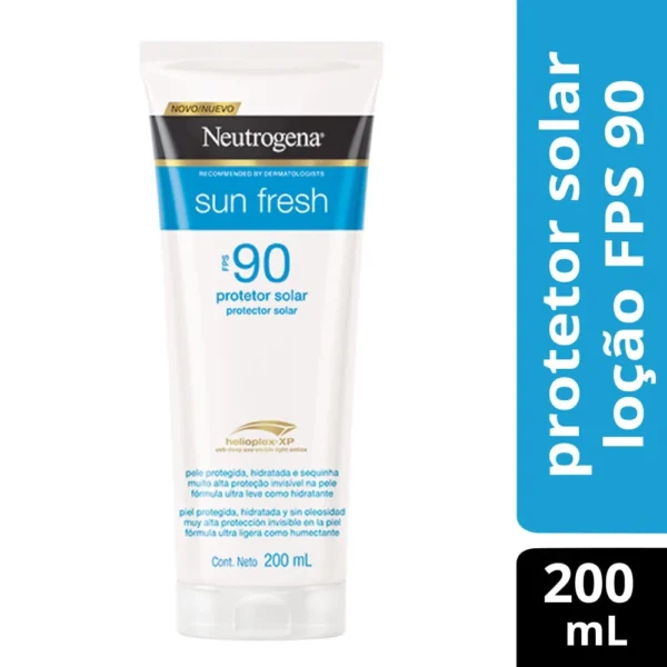 Protetor Solar Neutrogena Sun Fresh FPS 90 - 200ml