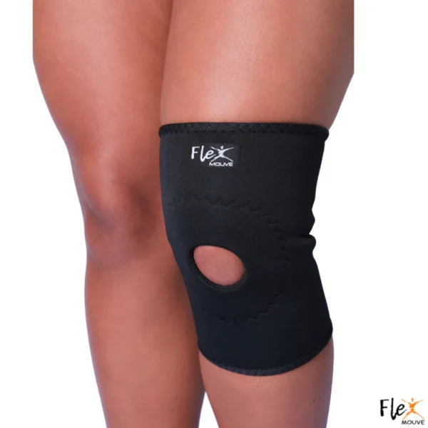 Joelheira Neoprene Compressão Reforçada Patela Aberta Ou Lisa Academia Treino Profissional