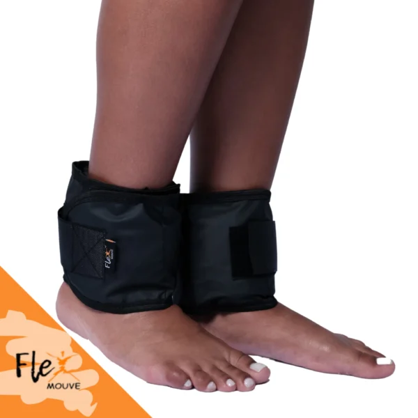 Caneleira Com Peso 2kg Par Tornozeleira Peso Treino Exercício Crossfit Fitness Academia Musculação