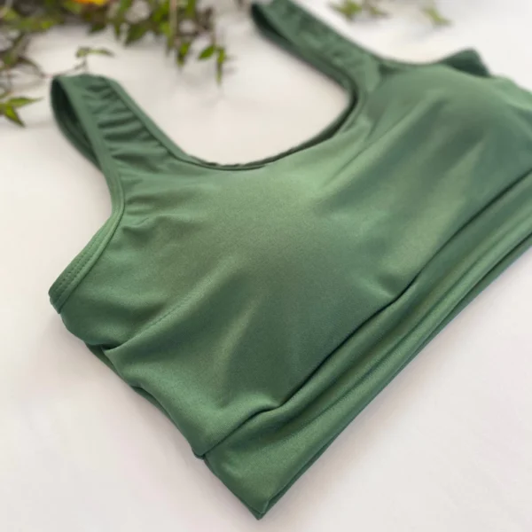 Top Academia Fitness Básico Regata com Bojo Removivel Caminhada Suplex Treino Feminino Cropped Outono / Inverno