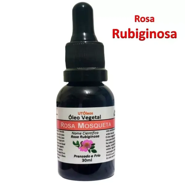 Óleo Vegetal De Rosa Mosqueta 100% Natural Prensado a Frio 30ml