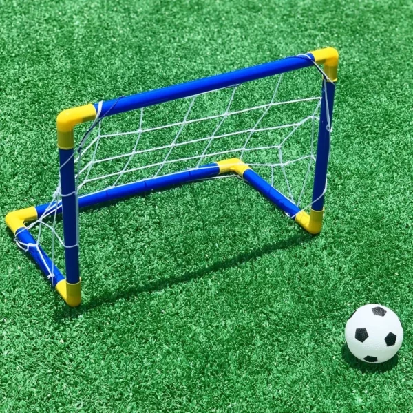 Mini Trave com Rede + Bola + Bomba de Encher / 01un Trave Golzinho Futebol Infantil
