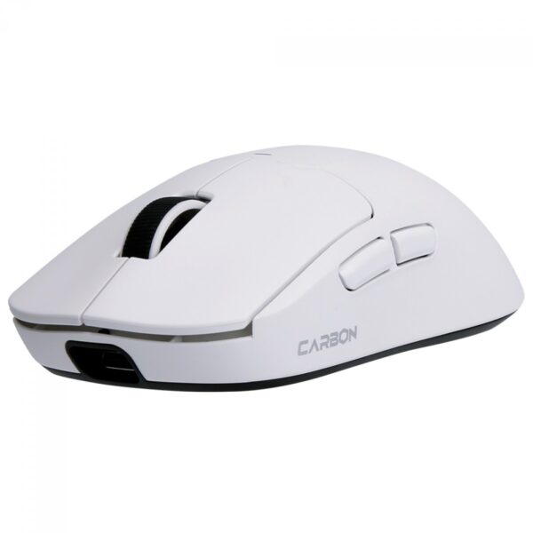 Mouse Gamer Digital Alliance Carbon Z1 RM-X58, Wireless, Bluetooth, DPI 26000, Sensor PAW 3395, 5 Botões, Branco CÓD: RM-X58 (W)