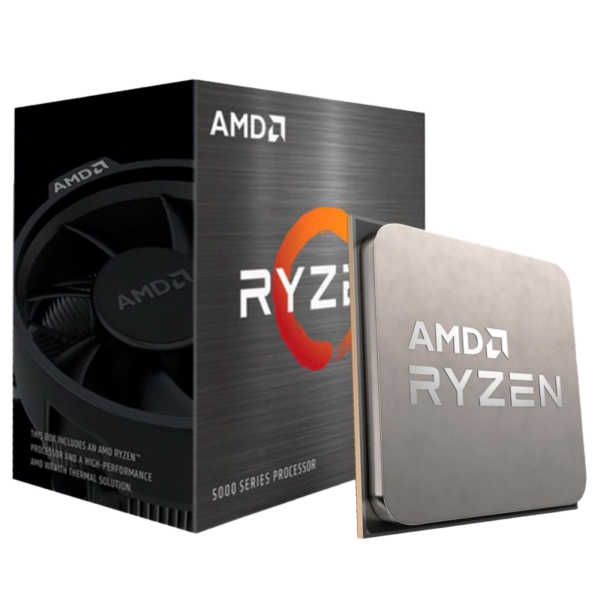 Processador AMD Ryzen 5 5600X, 3.7GHz (4.6GHz Turbo), 6-Cores 12-Threads, Cooler Wraith Stealth, AM4, 100-100000065BOX